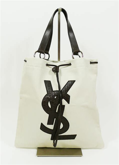 ysl tote canvas